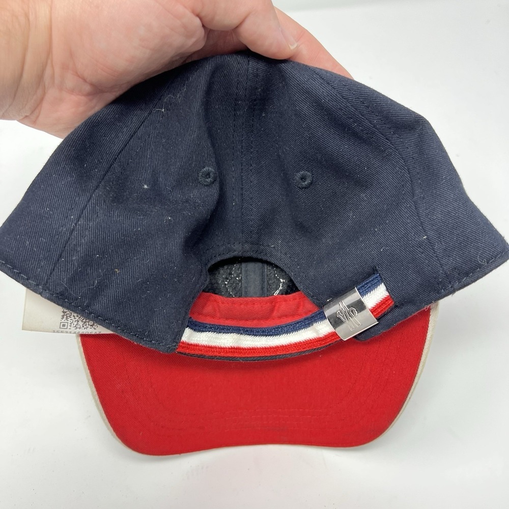 Classic Moncler Blue Red Adjustable Baseball Cap Luxury Casual Designer Hat Cap - Picture 4 of 15